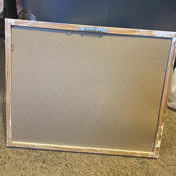 M. Wiscombe Sandcastle Beach & Flags Framed Art Prints 16”x12” Wall Decor Home - Picture 3 of 7